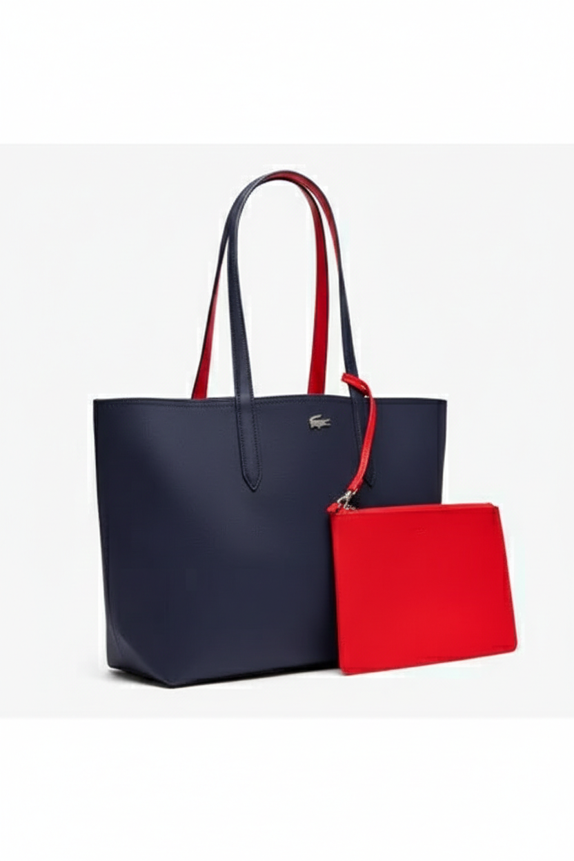 Lacoste Anna Çift Taraflı Lacivert/ Kırmızı