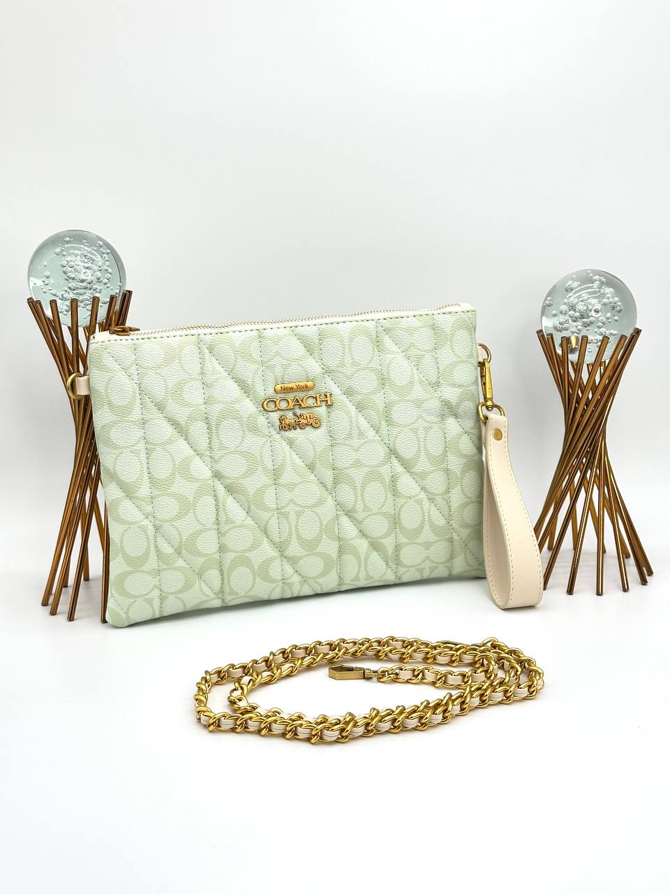 Coach Clutch Yeşil