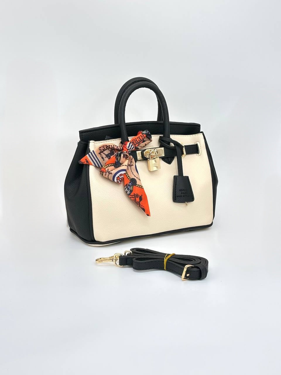 Hermes Birkin Krem/Siyah