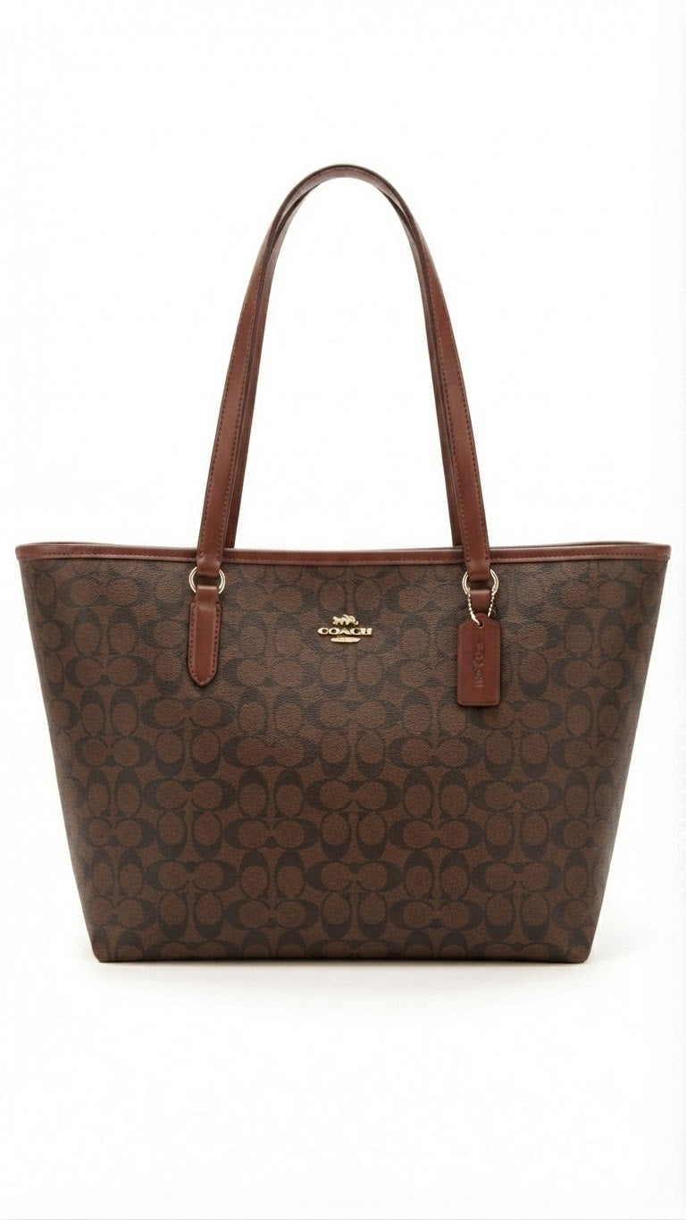 Coach Tote Bag Kahverengi