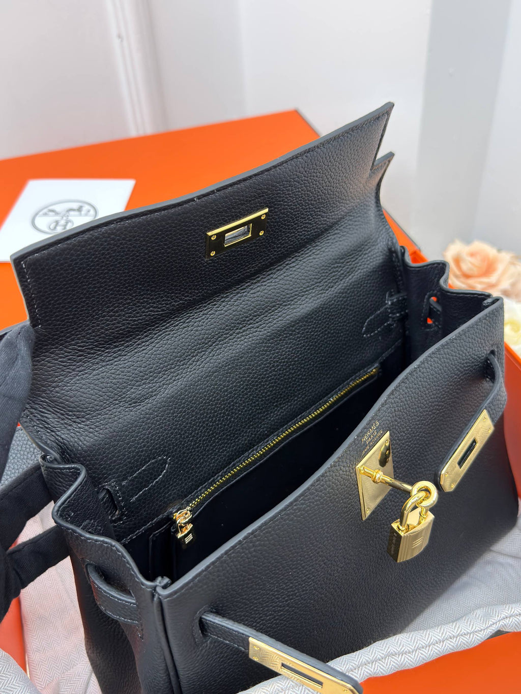 Hermes Kelly Noir