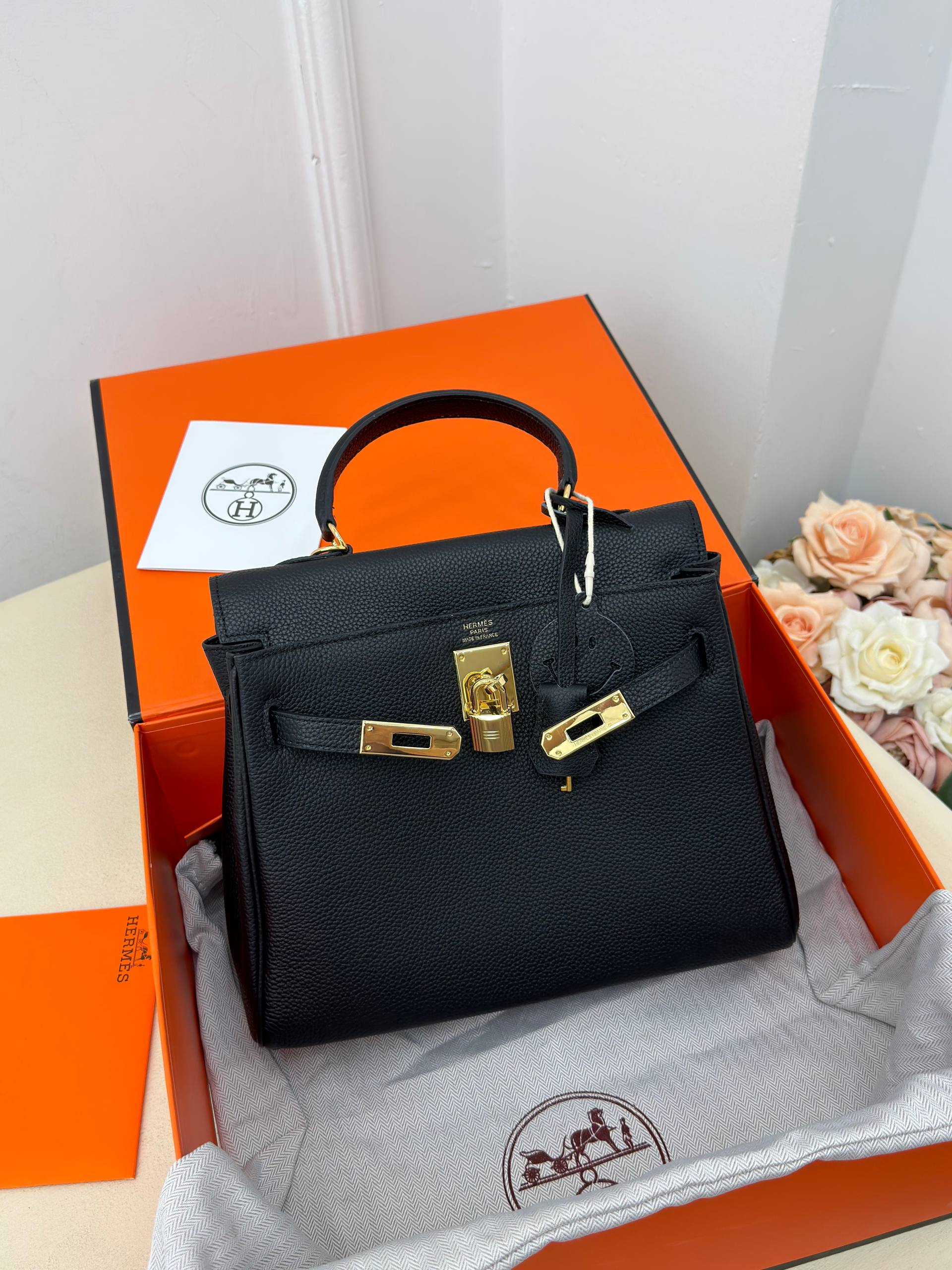 Hermes Kelly Noir