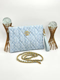 Coach Clutch Bebek Mavisi