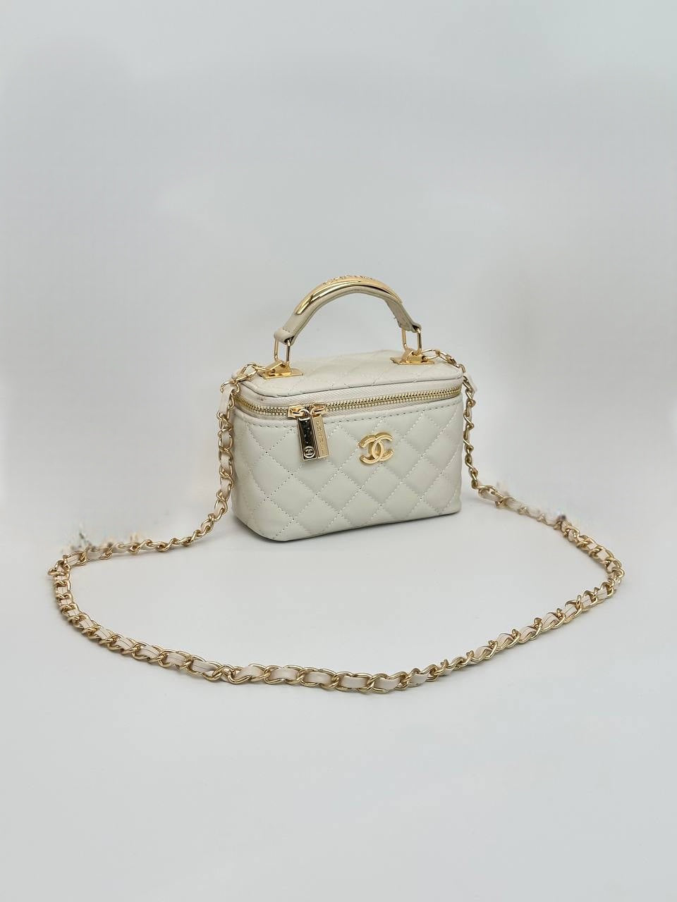 Chanel Vanity Case Krem