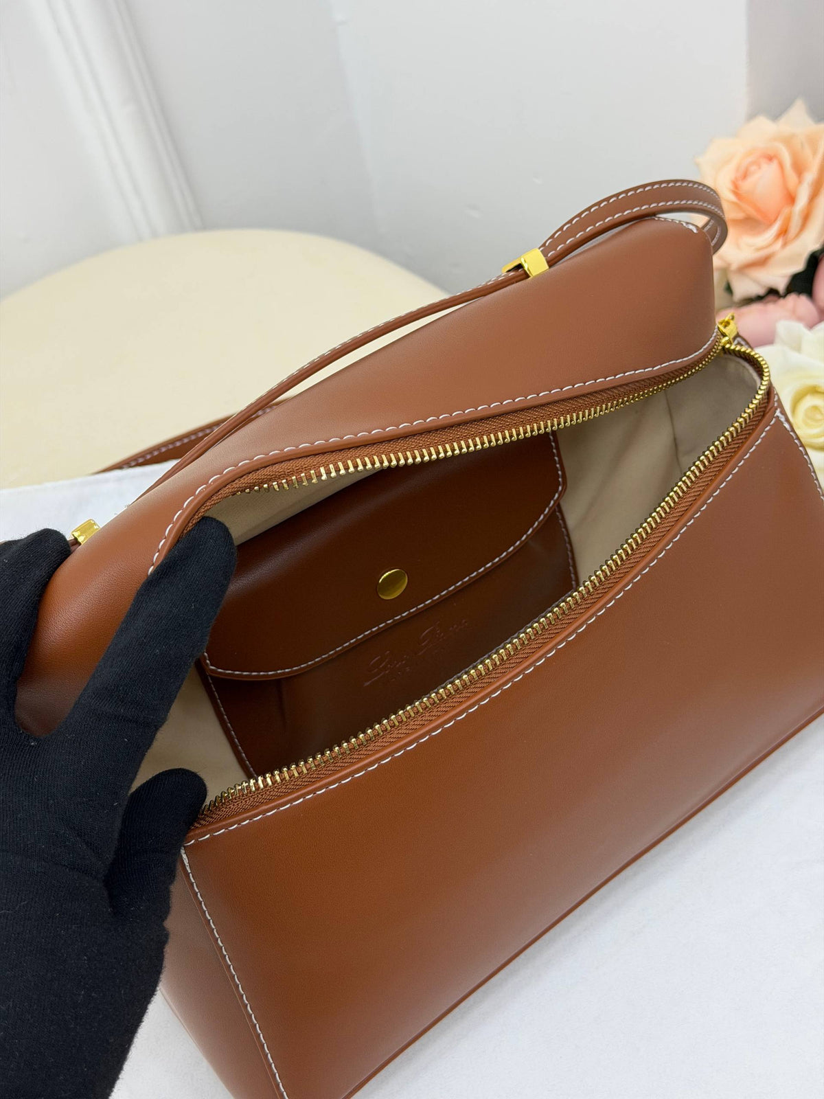 Loro Piana Extra Bag L23 Kahverengi