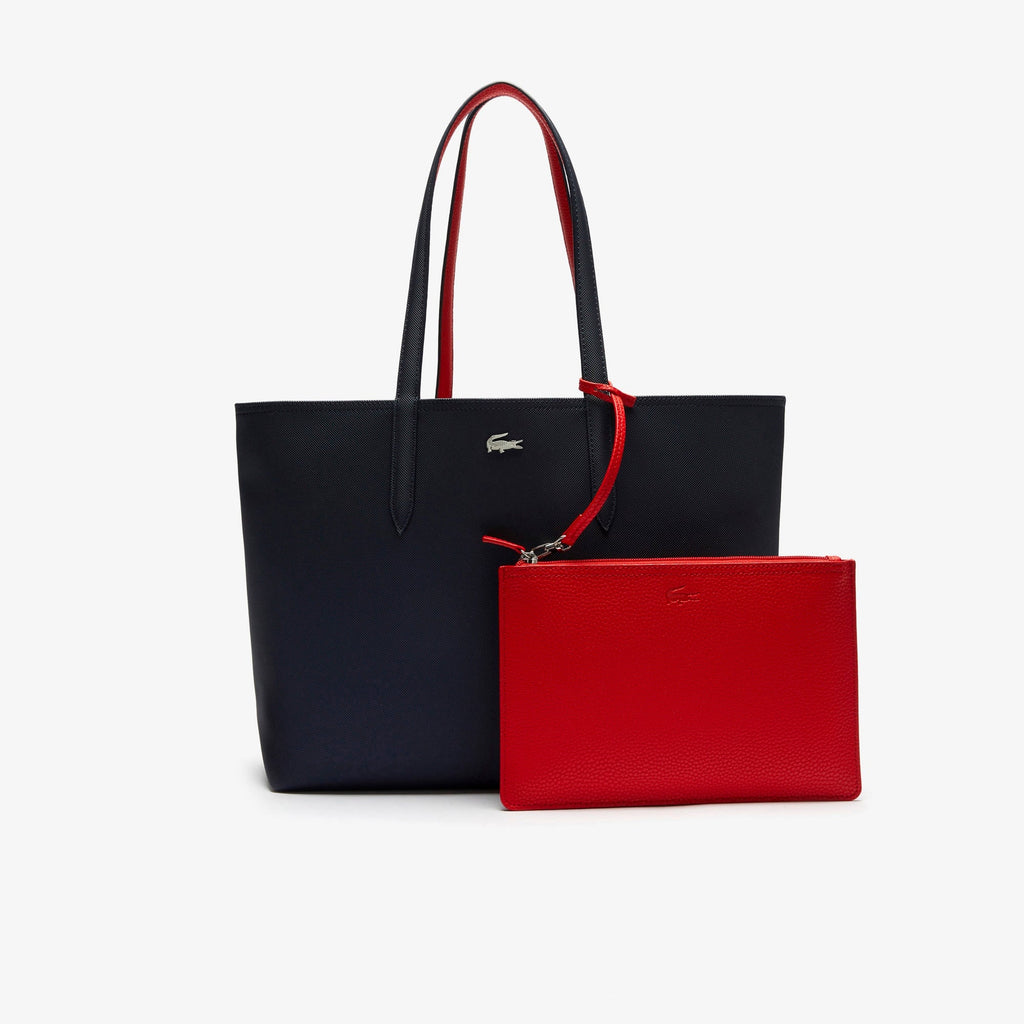 Lacoste Anna Çift Taraflı Siyah/Kırmızı