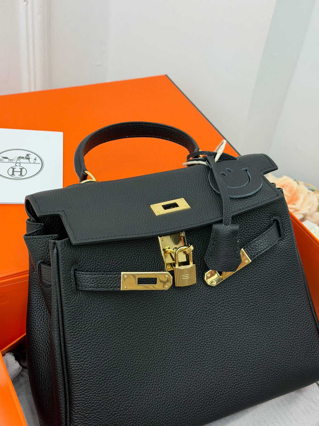 Hermes Kelly Noir