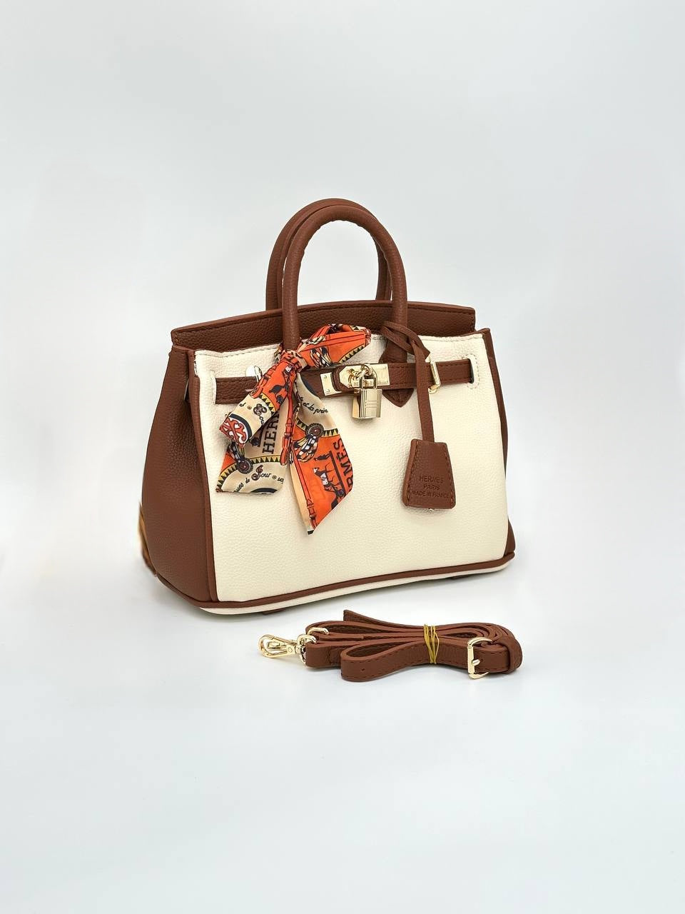 Hermes Birkin Krem/Kahverengi