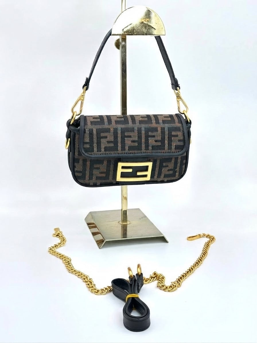 Fendi baguette Siyah/Kahve