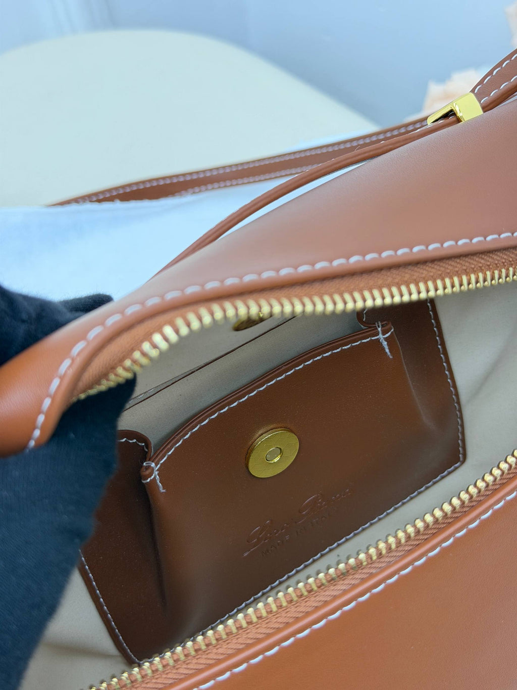 Loro Piana Extra Bag L23 Kahverengi