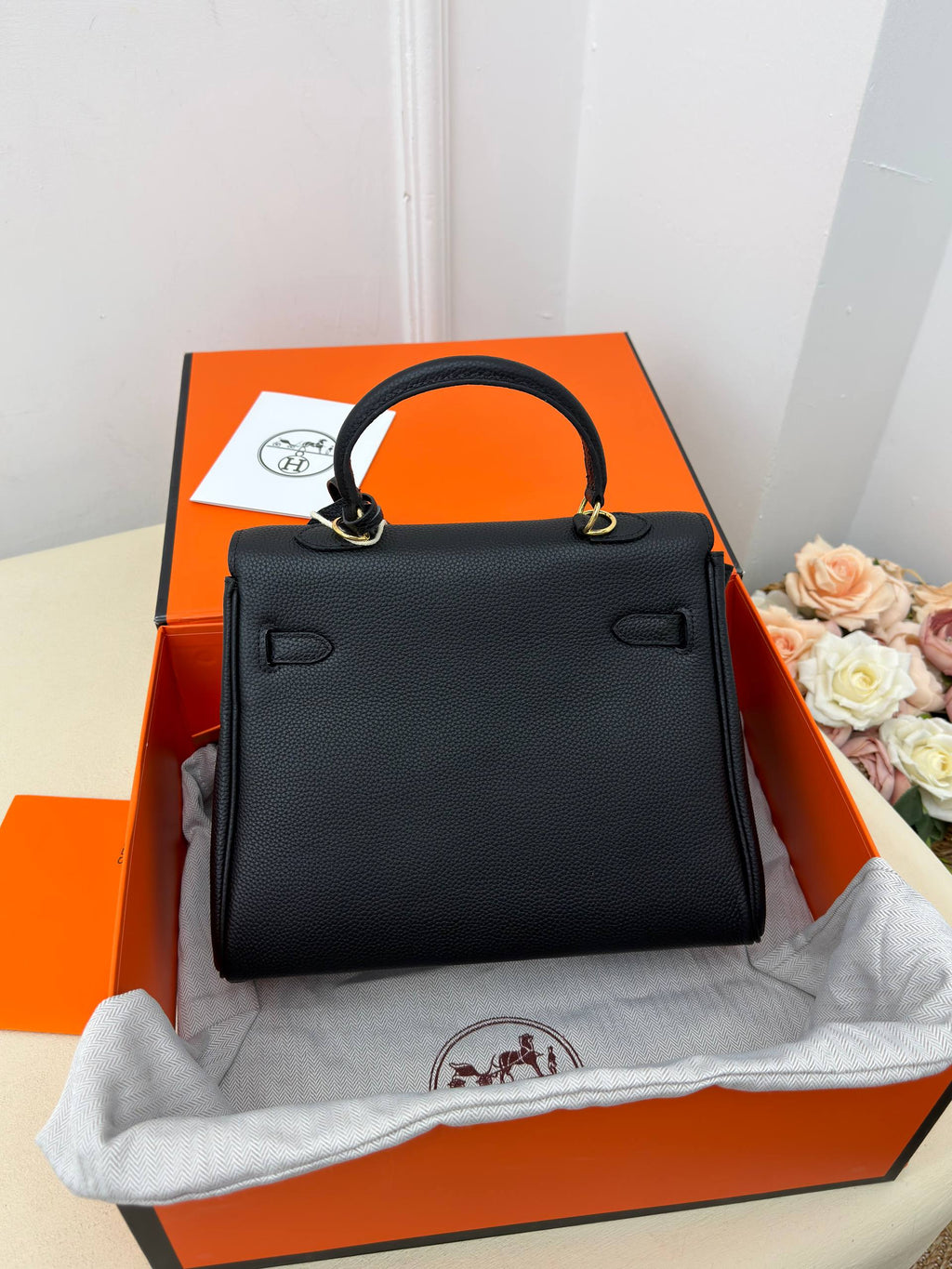 Hermes Kelly Noir
