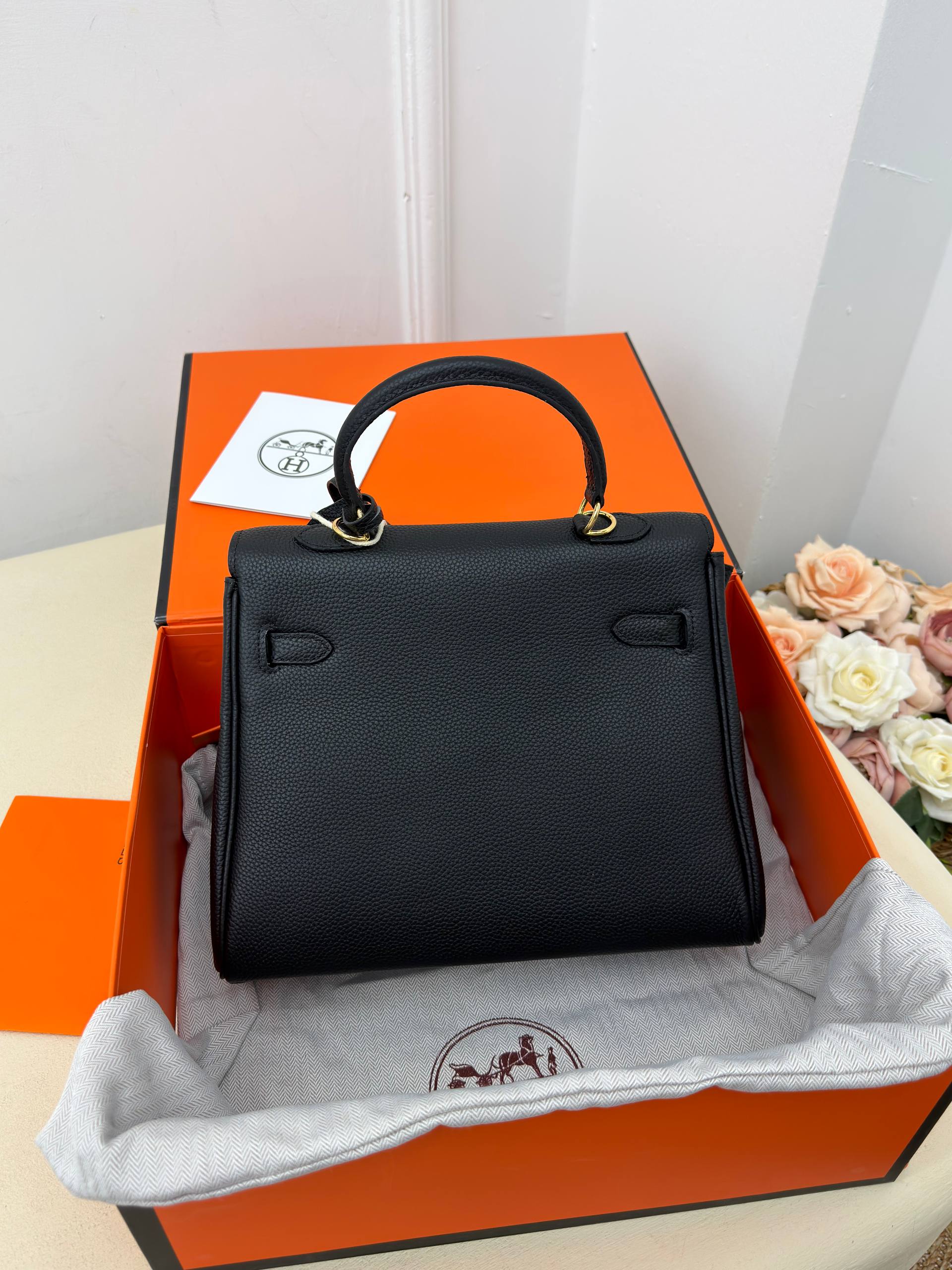 Hermes Kelly Noir