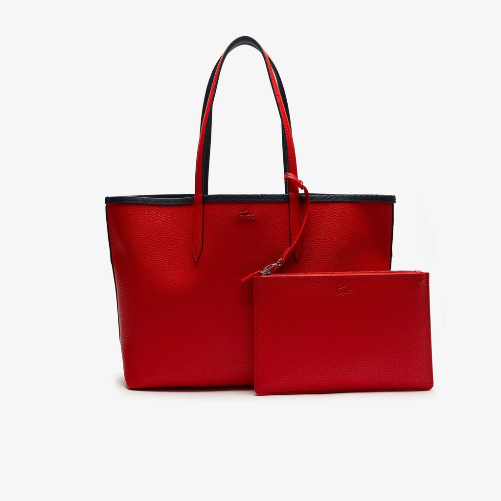 Lacoste Anna Çift Taraflı Siyah/Kırmızı