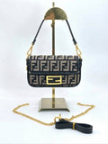 Fendi baguette  Siyah/Bej