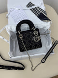 Mini Lady Dior Bag – Black Cannage