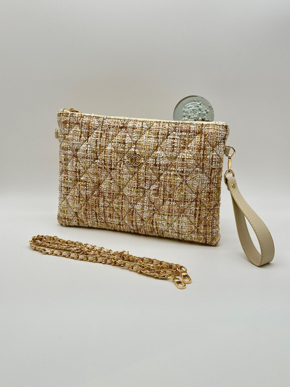 Chanell Clutch Tuvit Full