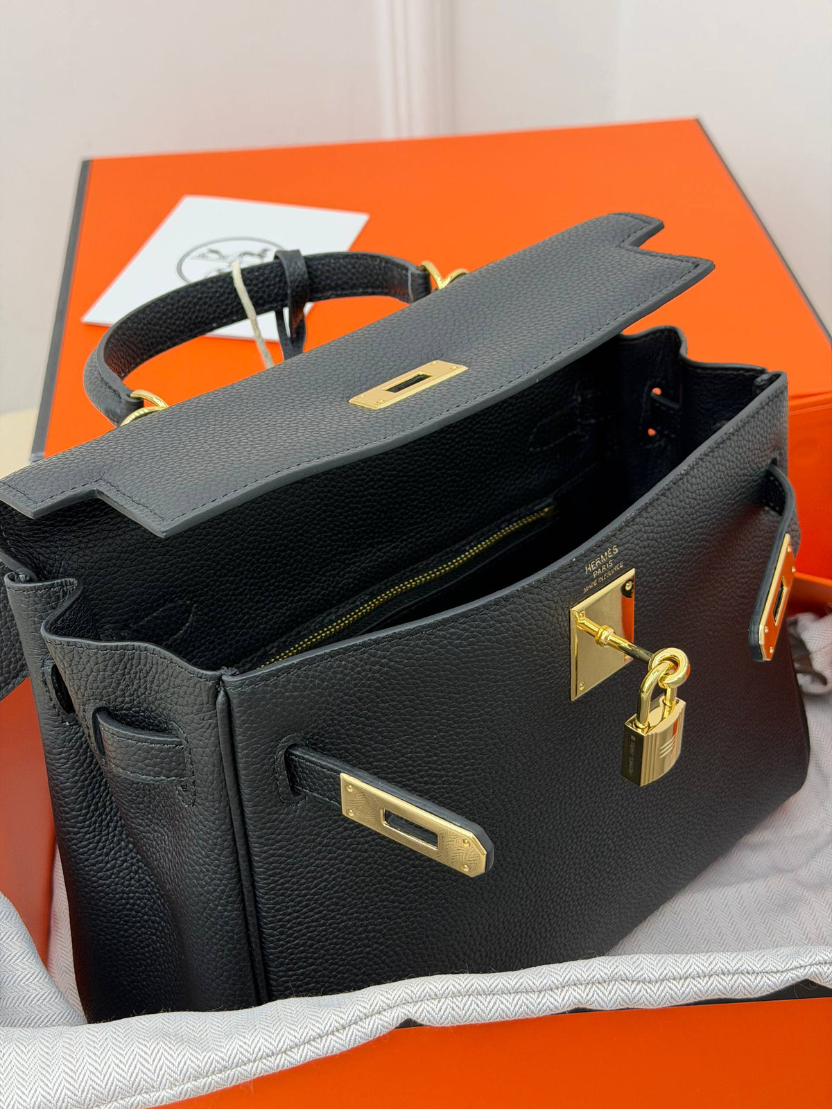 Hermes Kelly Noir