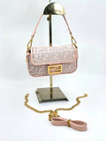 Fendi baguette Toz pembe