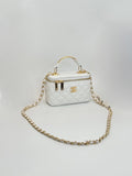 Chanel Vanity Case Beyaz