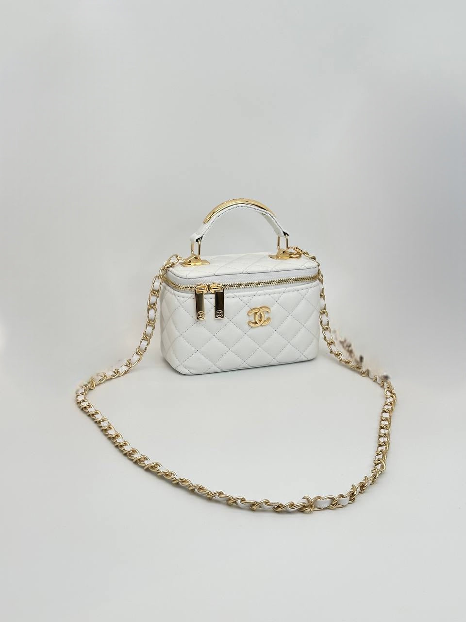 Chanel Vanity Case Beyaz