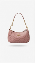 Coach Teri Shoulder Toz Pembe