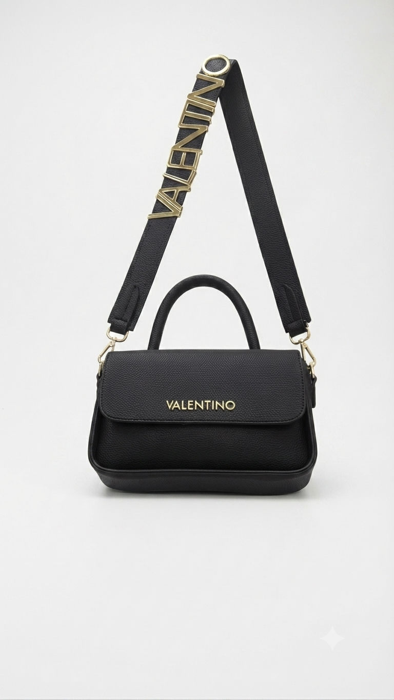 Valentino Handle Flap Siyah