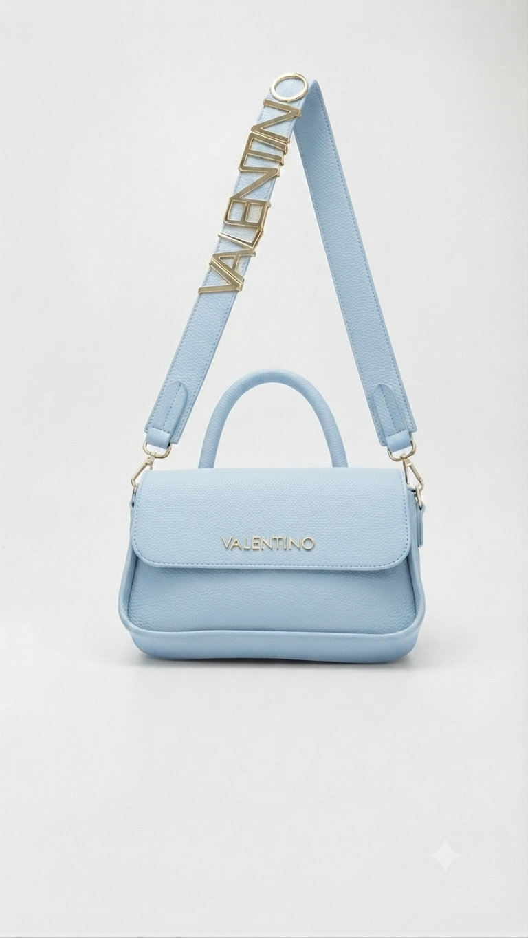 Valentino Handle Flap Açık Mavi