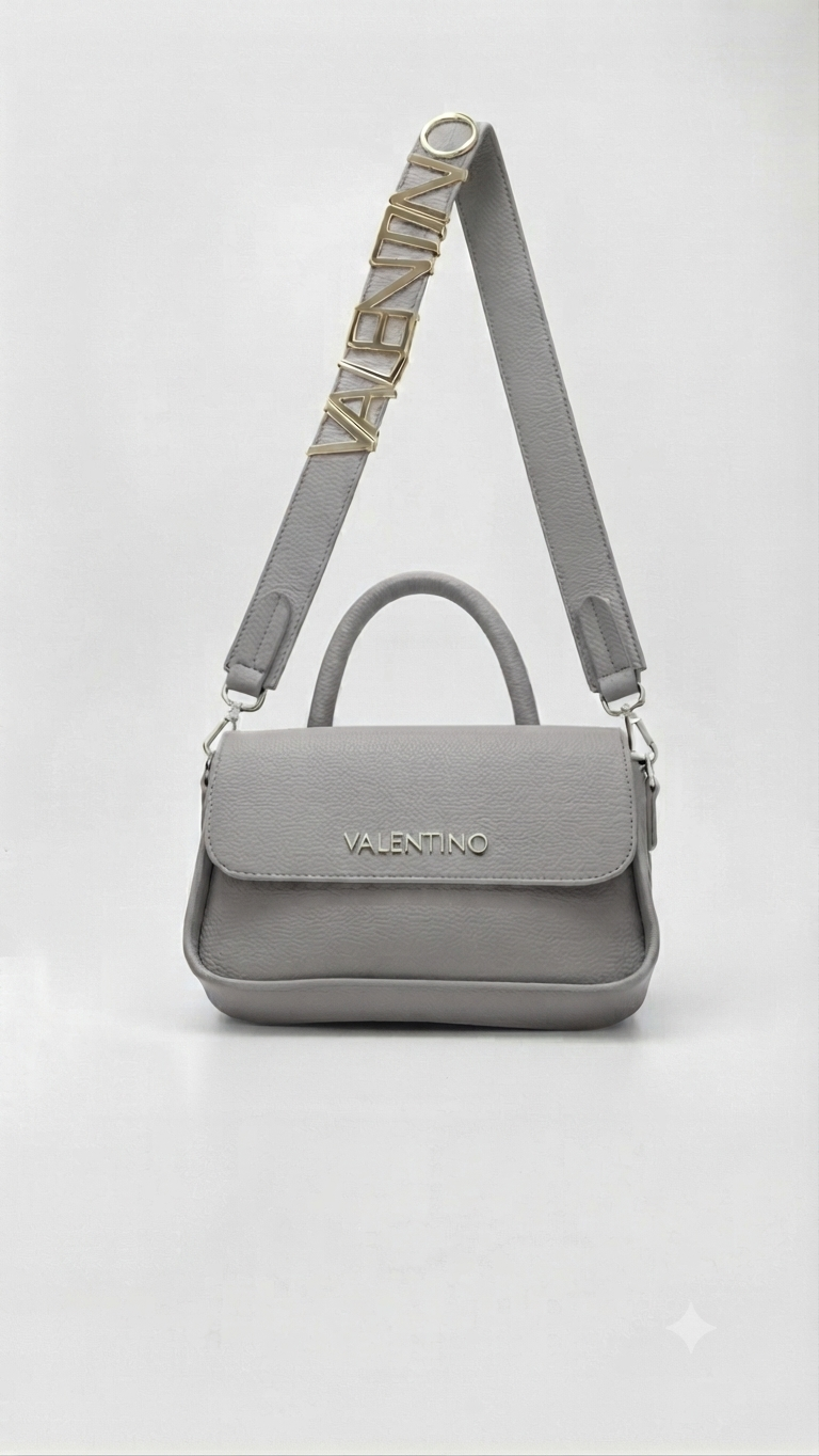 Valentino Handle Flap Gri
